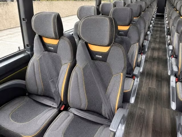 hinesville charter bus interior